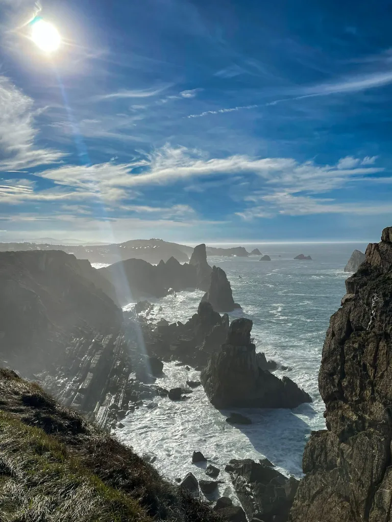Costa Quebrada en Santander. 