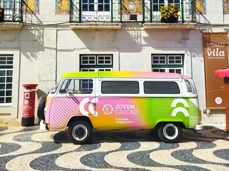 furgoneta en Cascais Portugal