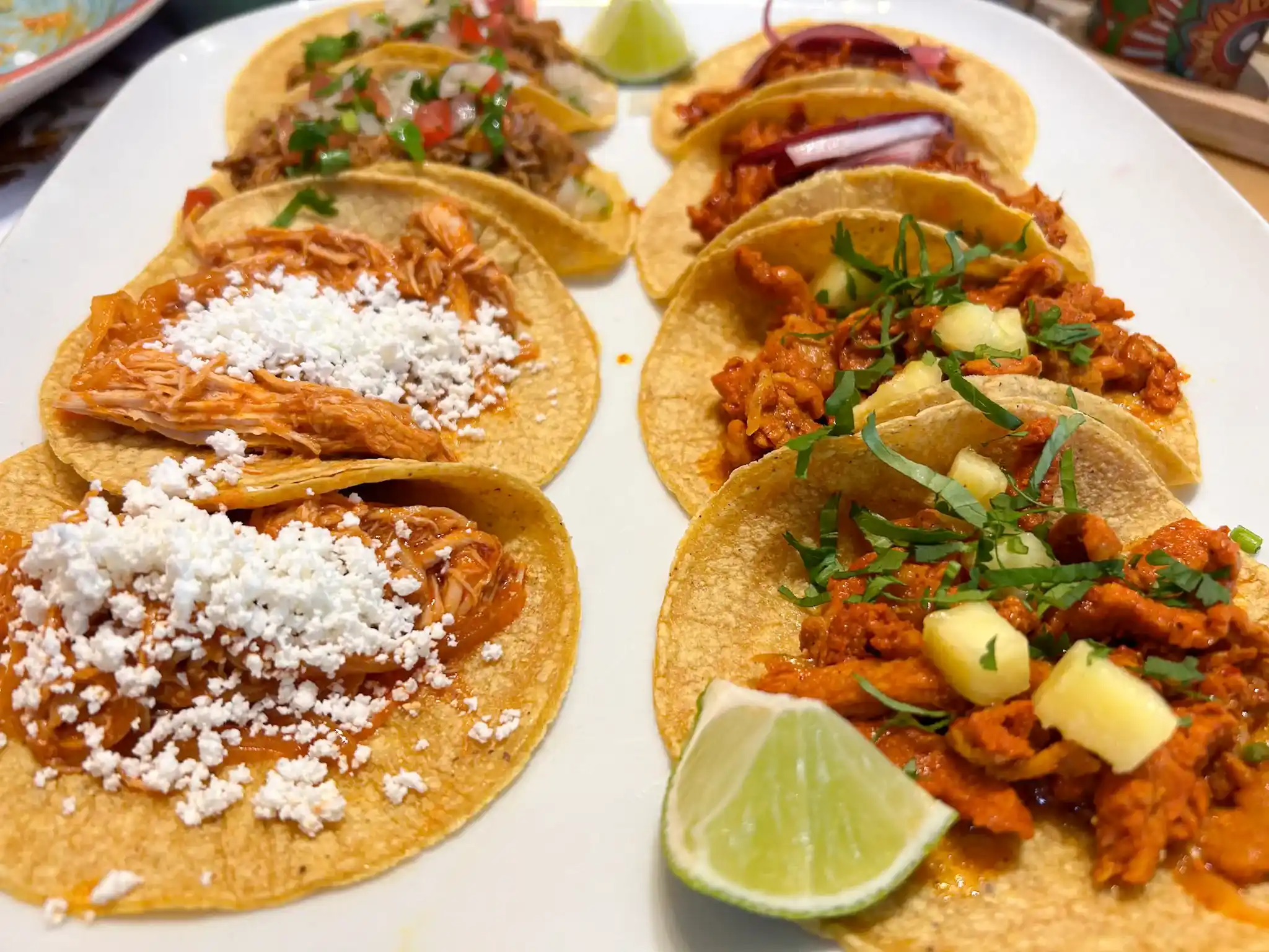 Tacos en el Ágave Azul