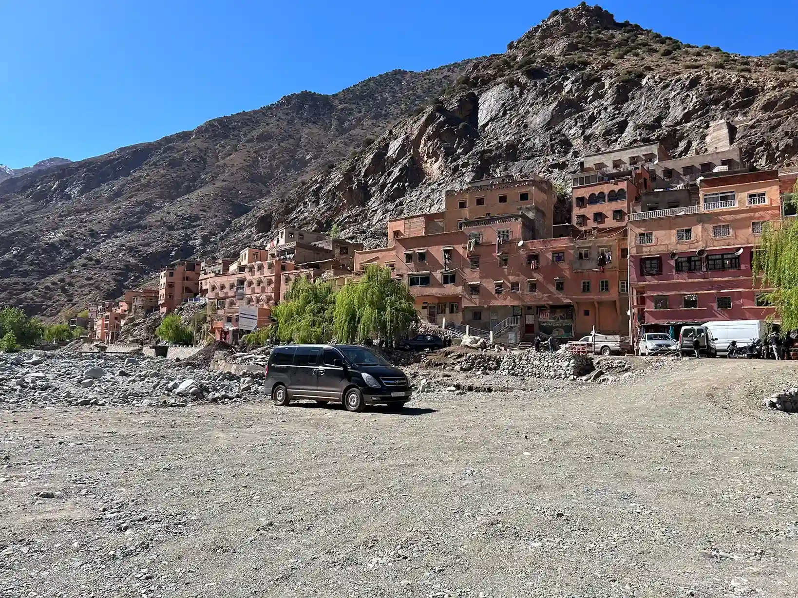 Setti Fatma. Pueblo bereber en el Alto Atlas.