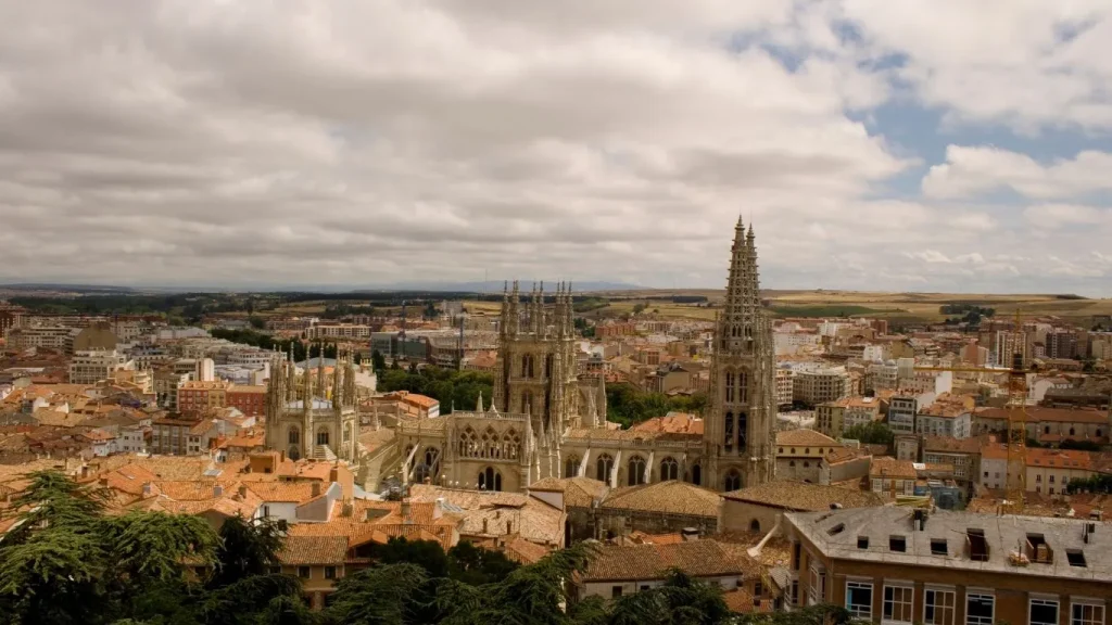 Vista aérea de Burgos