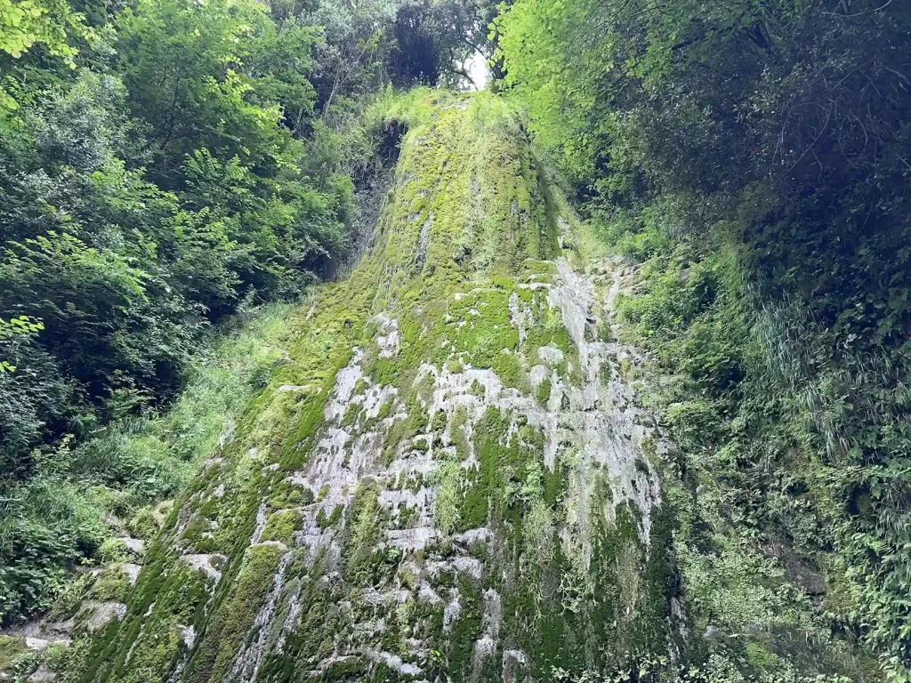 Churrón de Borleña. Cascada