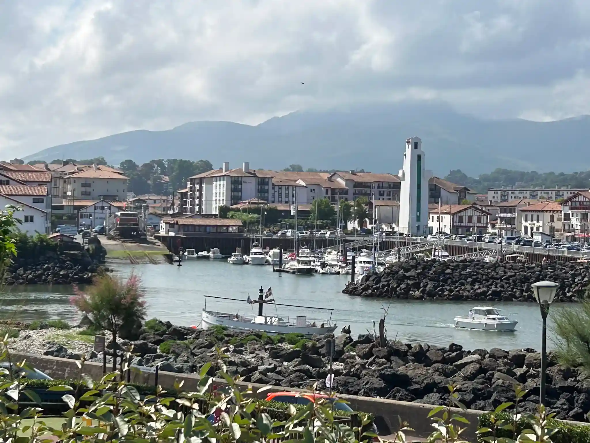 Faro de Ciboure, próximo a San Juan de Luz