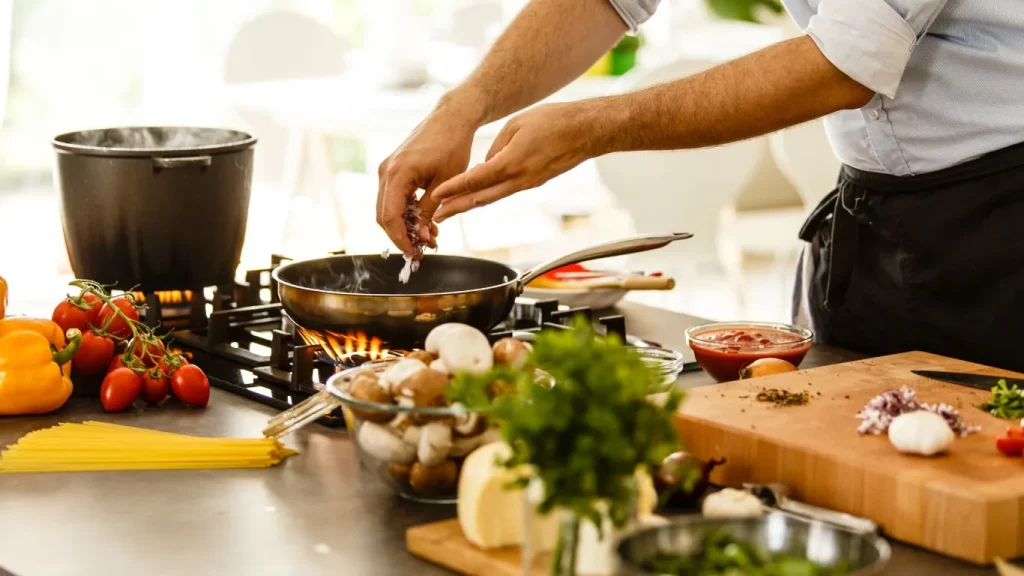 Cocinar con precaución