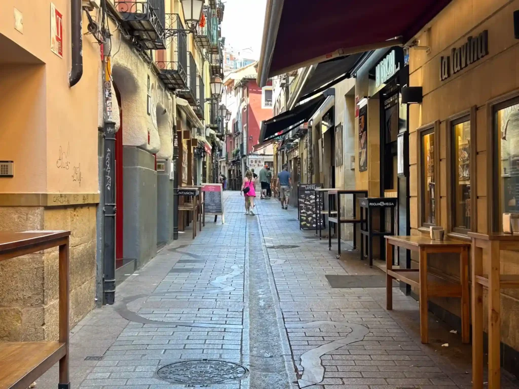 Calle Laurel en Logroño