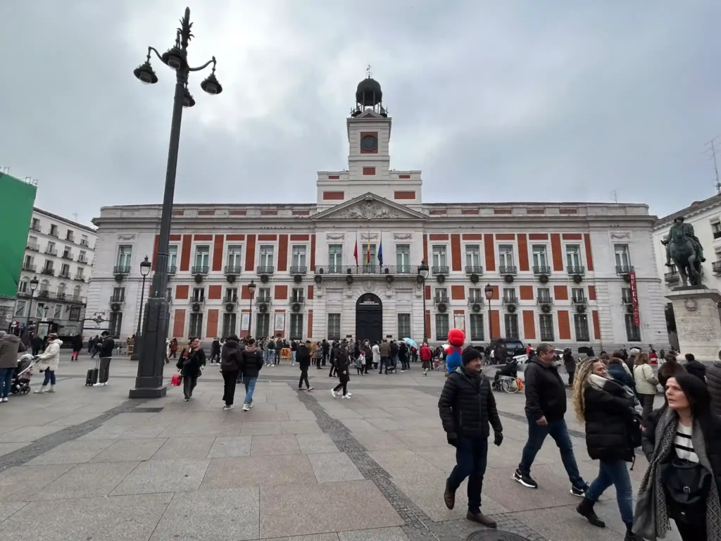 Puerta del Sol en Madrid