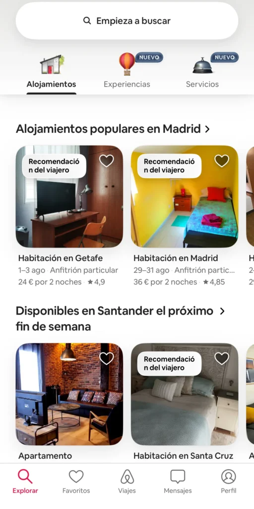 Airbnb app

mejores apps de viajes