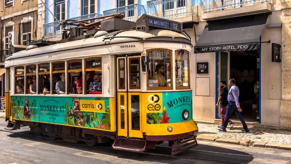 Tranvía en Lisboa