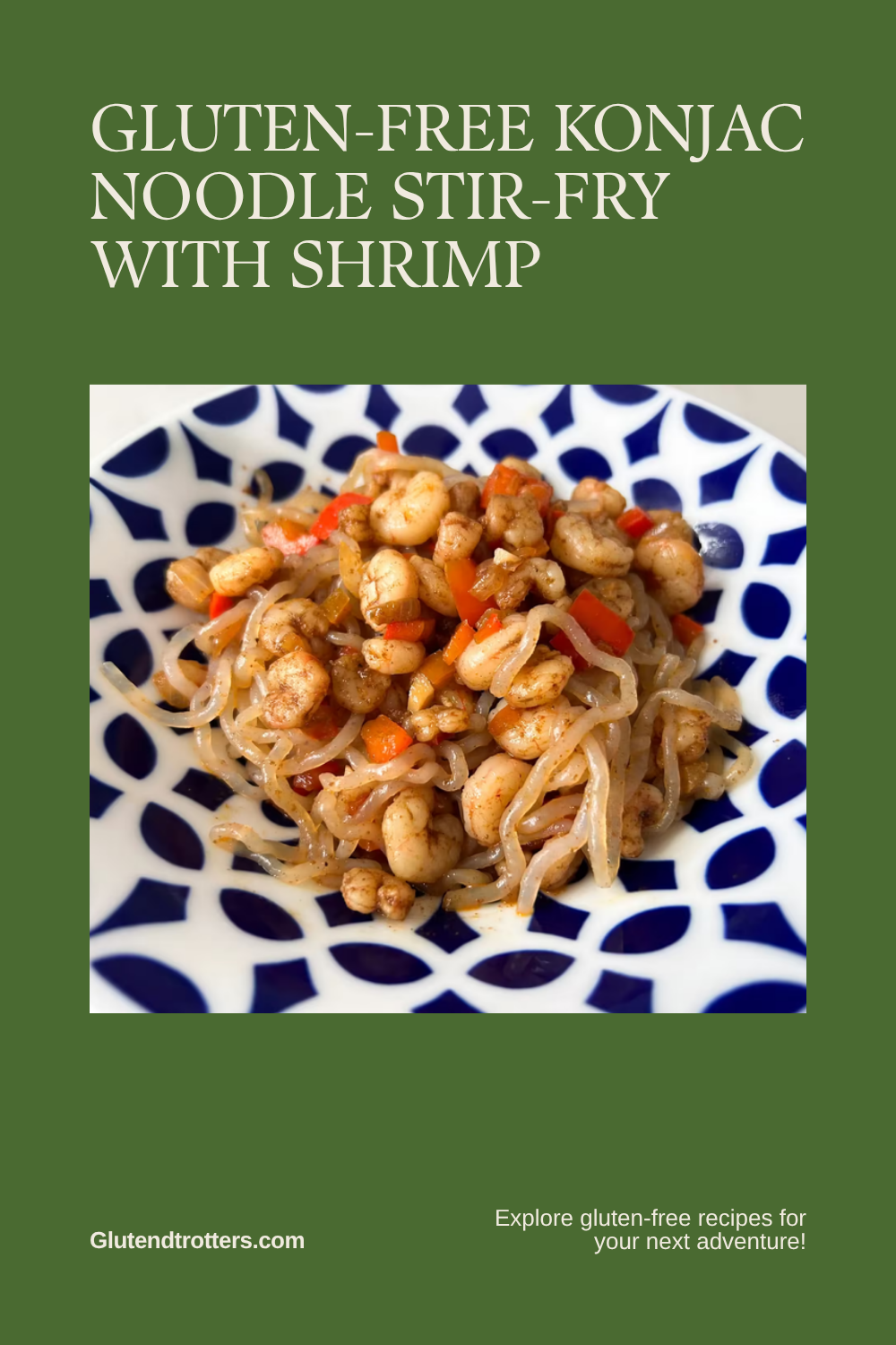 Gluten-Free Konjac Noodle Stir-Fry with Shrimp