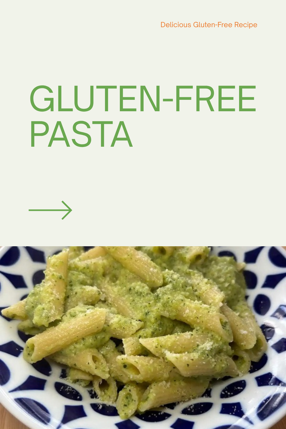 Gluten-Free Pasta with Zucchini Pesto