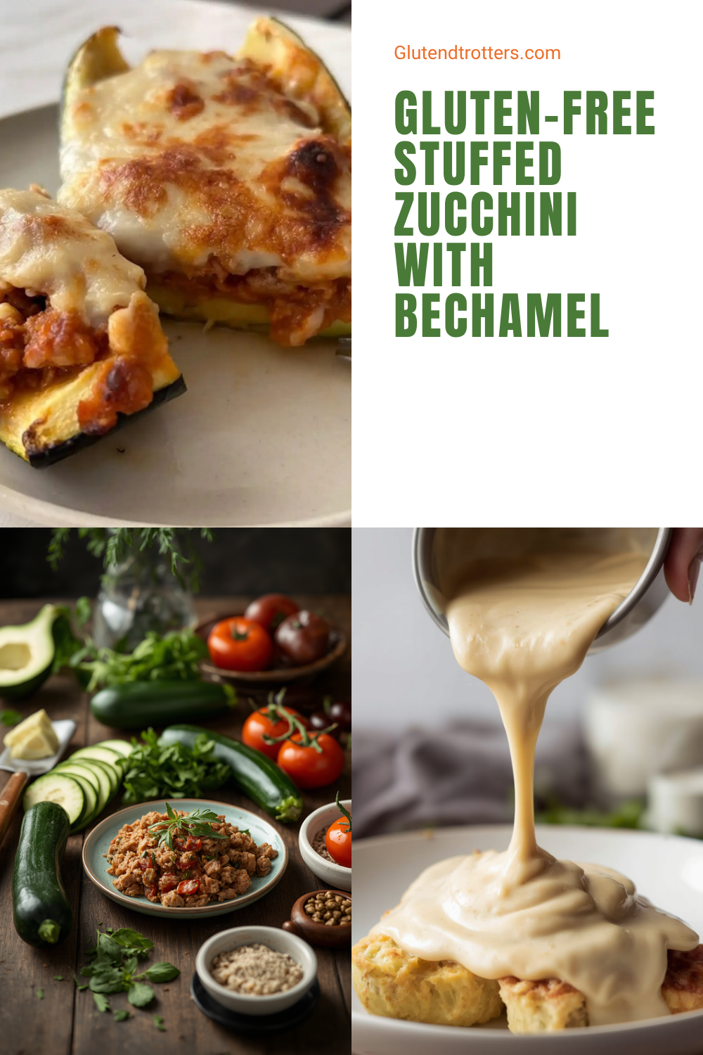Gluten-Free Stuffed Zucchini with Bechamel: The Best Way to Get Kids Eating Vegetables!