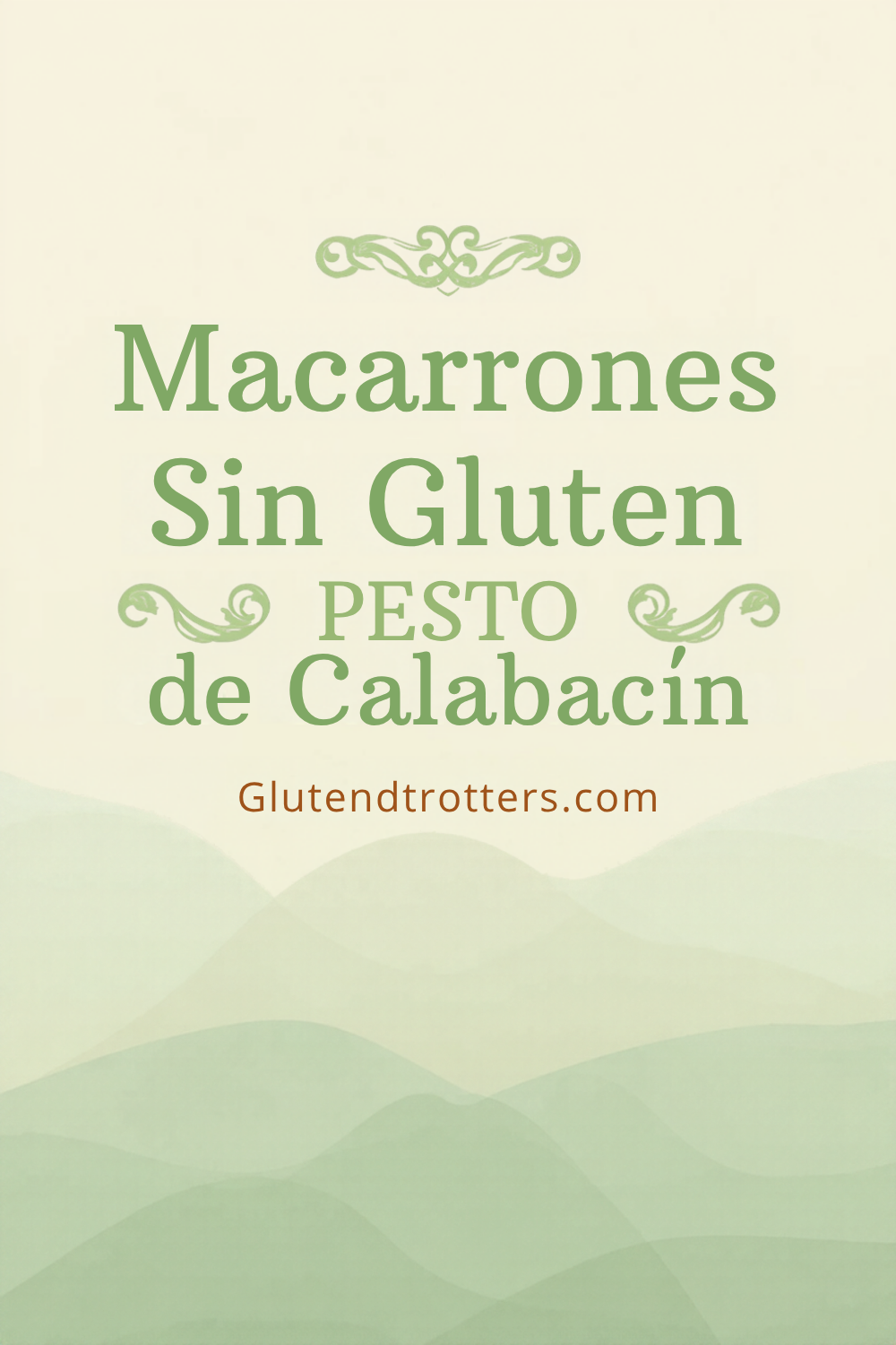 Macarrones sin gluten con Pesto de Calabacín